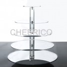 5 Tier Mirrored Effects Maypole Cupcake Stand